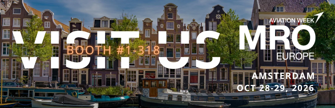 Bannière MRO Europe 2026 - Amsterdam