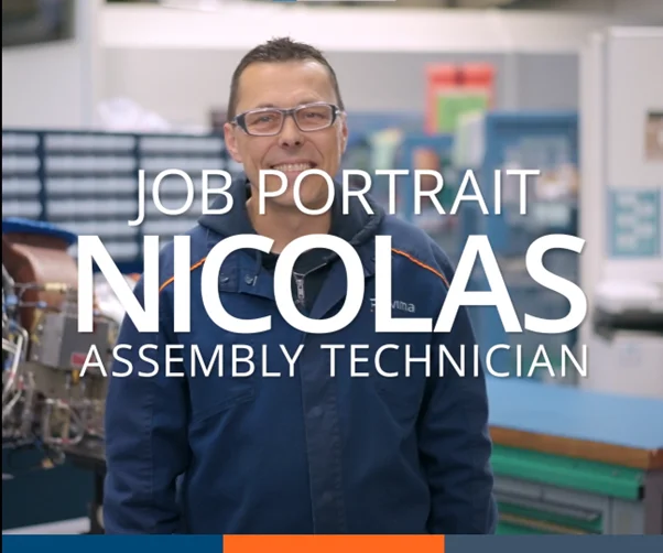 Miniature Job Portrait - Nicolas (Assembly Technician)